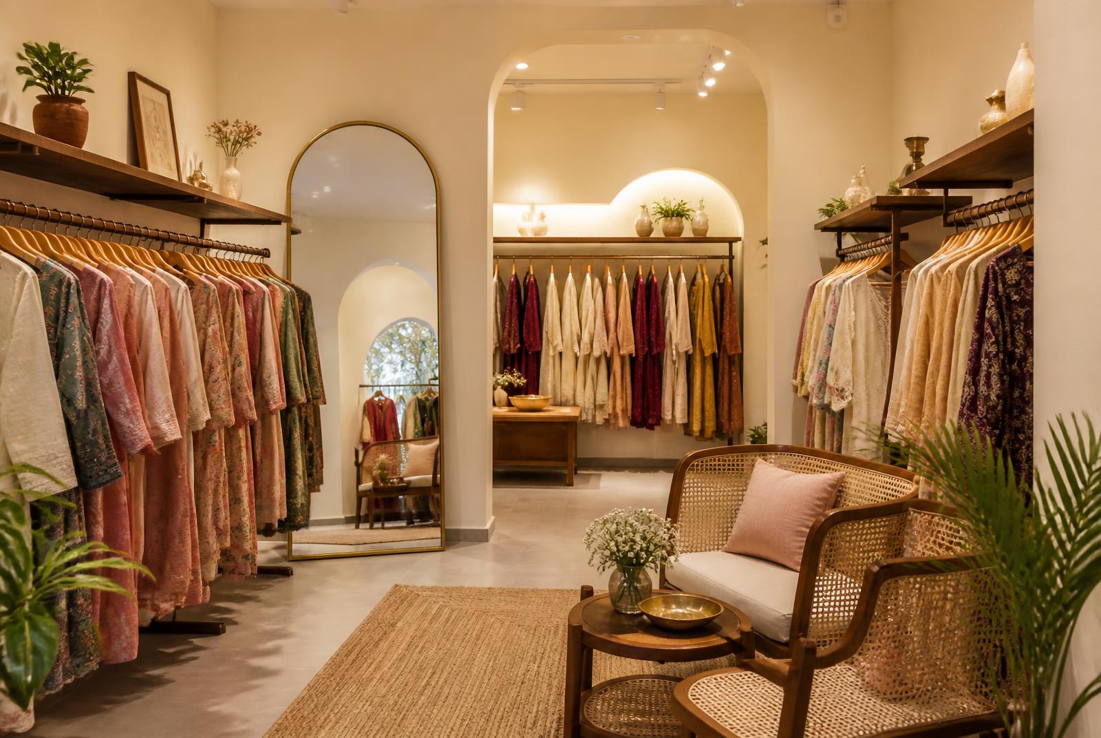 Inside the Mohini Collections store